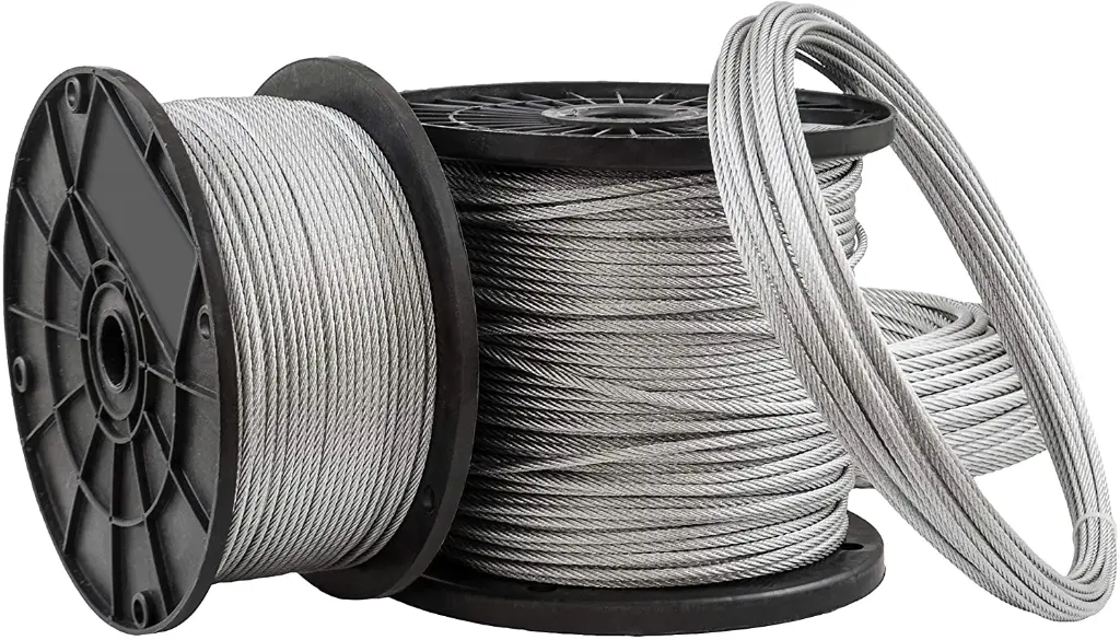 حبل سلكي فولاذي مجلفن (Galvanized Steel Wire Rope)